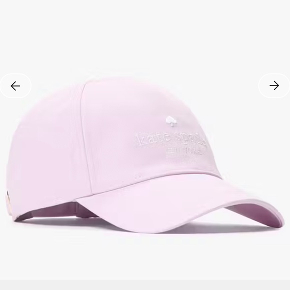 kate spade Accessories - Kate Spade New York Logo Baseball Hat Light Pink NWT
